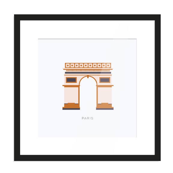 Imprimé Paris pour la vente par HMF + Design