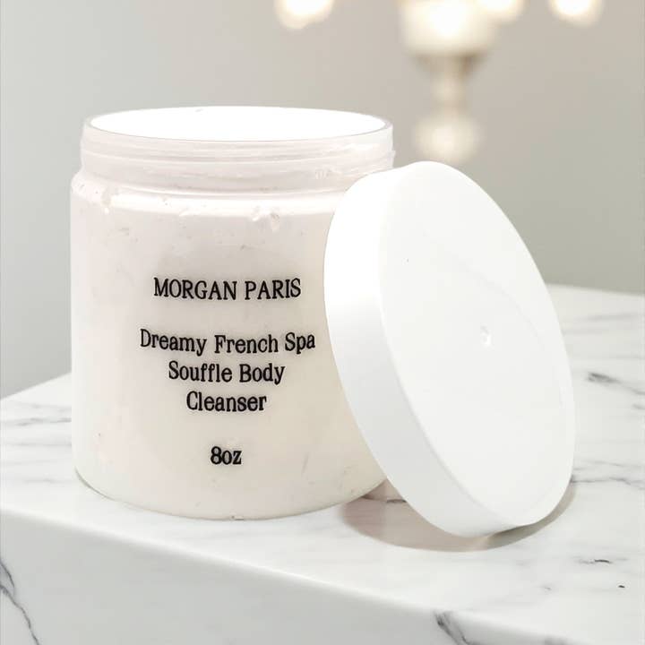 Morgan Paris Skin Boutique - Wholesale Body Wash/Shower Gel - Dreamy French Spa Soufflé Body Cleanser 8oz2