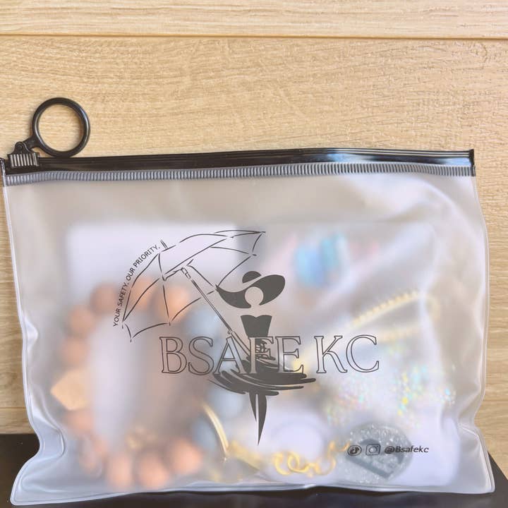BsafeKC - Wholesale Keychain - Women's - Safety keychain Taupe medium