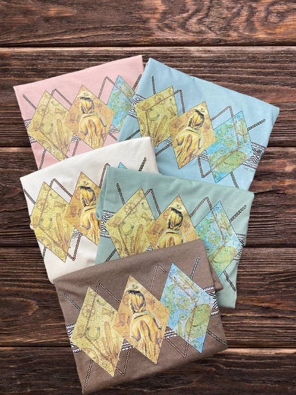 CHEMISES, T-SHIRTS, CHEMISES, T-SHIRTS DE COWGIRL BC DIAMOND, pour la vente par L&B Life