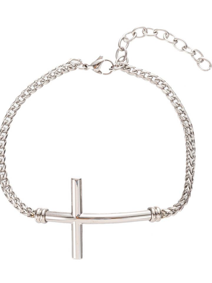 Joshua Bracelet - Silver for wholesale by Eye Candy Los Angeles