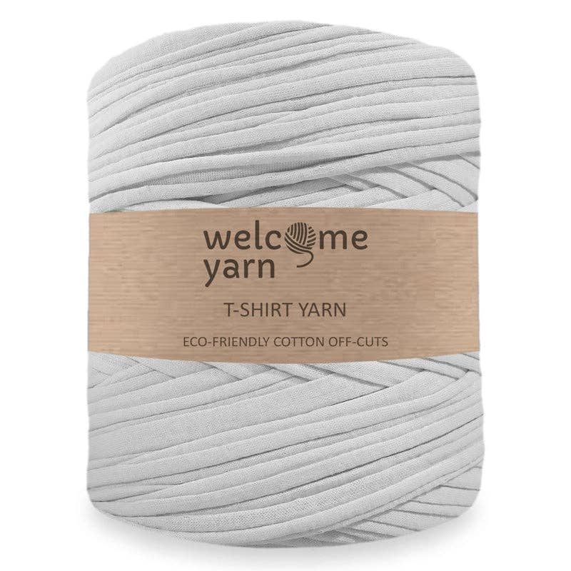 WelcomeYarn – Großhandel Garn – T-Shirt-Garn Hellgrau0