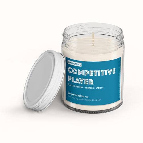 Competitive Player for wholesale by Geeky candles