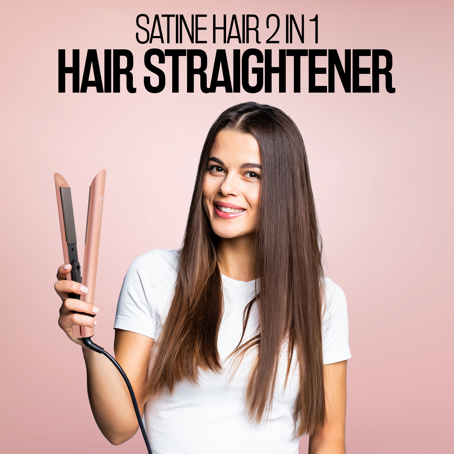 Satine hair - Wholesale Straightener/Flat Iron - Satine hair straightener 2 in 13