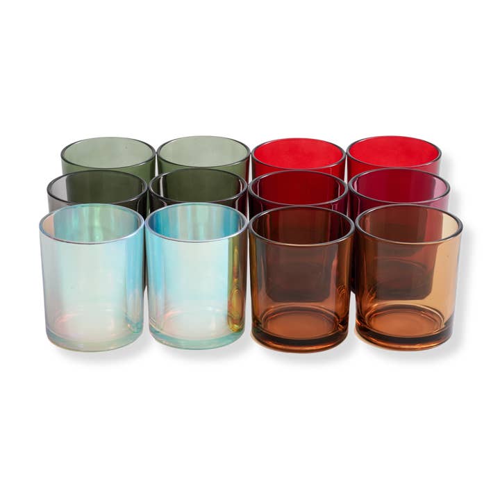 General Wax & Candle Company - Wholesale Candle Holder - 14 oz Havana Magical Holidays Kit - Candle Making Glass