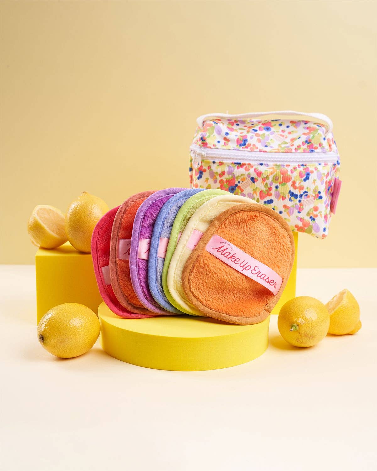 The Original MakeUp Eraser - Wholesale Make-up remover - Farmer's Market 7-Day Set with Makeup Bag | Floral & Bright4