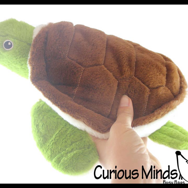 Curious Minds Toys - Wholesale Stuffed/Plush Toy - Kids & Baby - 1 Sea Turtle Plush Stuffed Animal - Adorable Plushie Stuffie