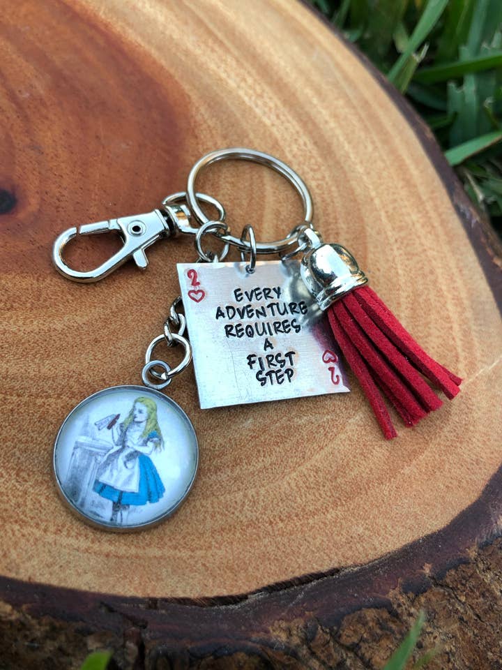 “Alice” Inspired Keychain for wholesale by The Imprint Duo