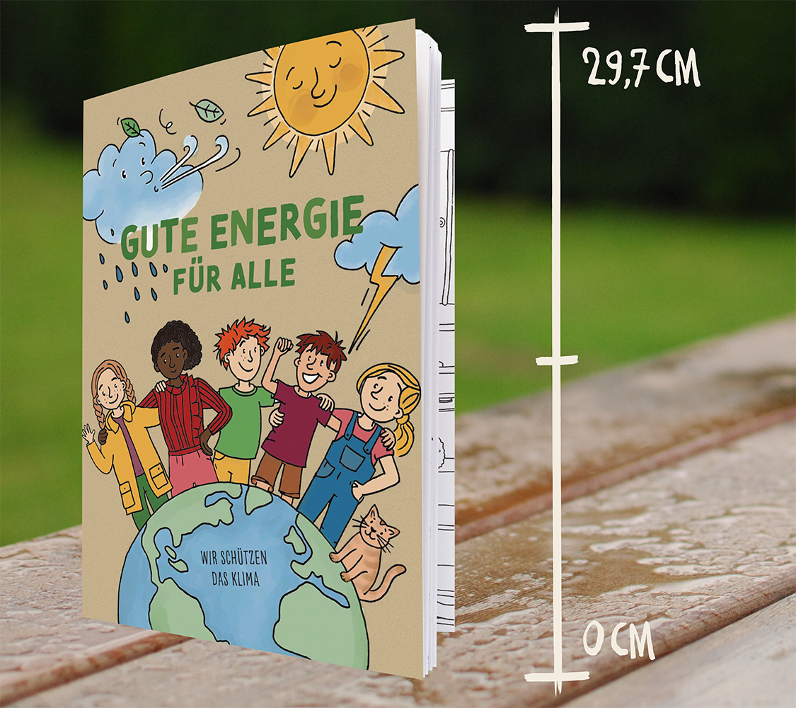 Hautfarben - Wholesale Coloring & Activity Book - Kids & Baby - Klimaschutz-Malbuch für Kinder - 20 pc. (German edition)8