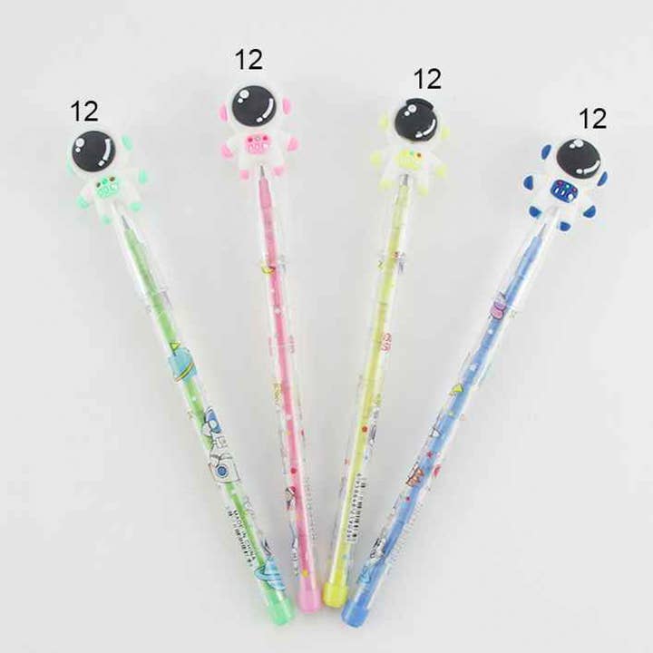 ASTRONAUT PENCIL 48 UNITS , Z 80670 for wholesale on Faire1