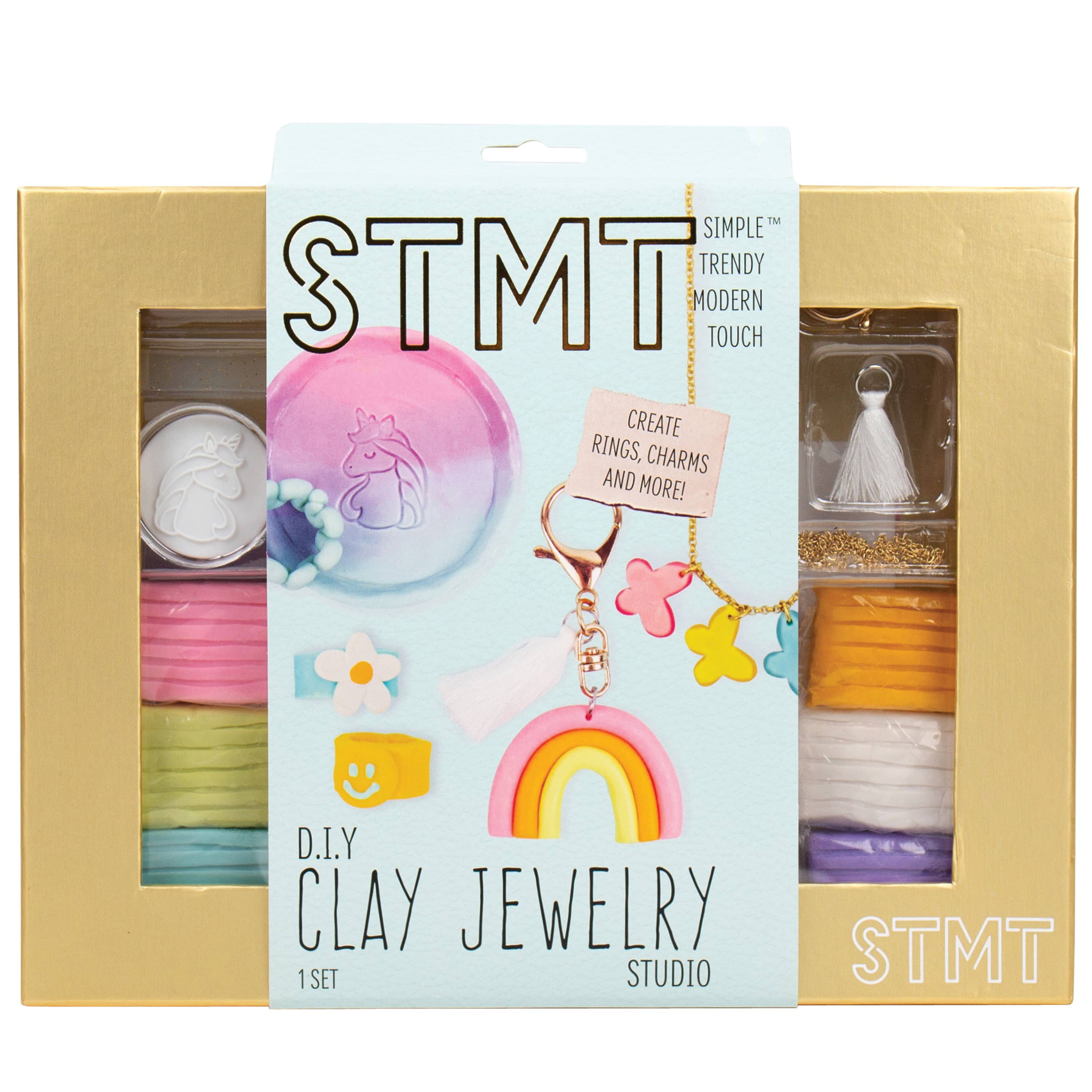 US Toy Company - Wholesale DIY Jewelry - Kids - D.I.Y. Clay Jewelry Sculpt & Style Studio Art Design Playset0