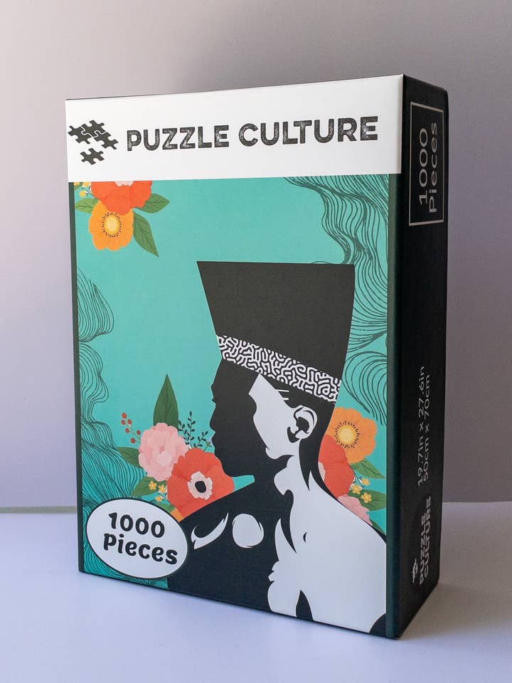 Black On Black Puzzle for wholesale by Puzzle Culture