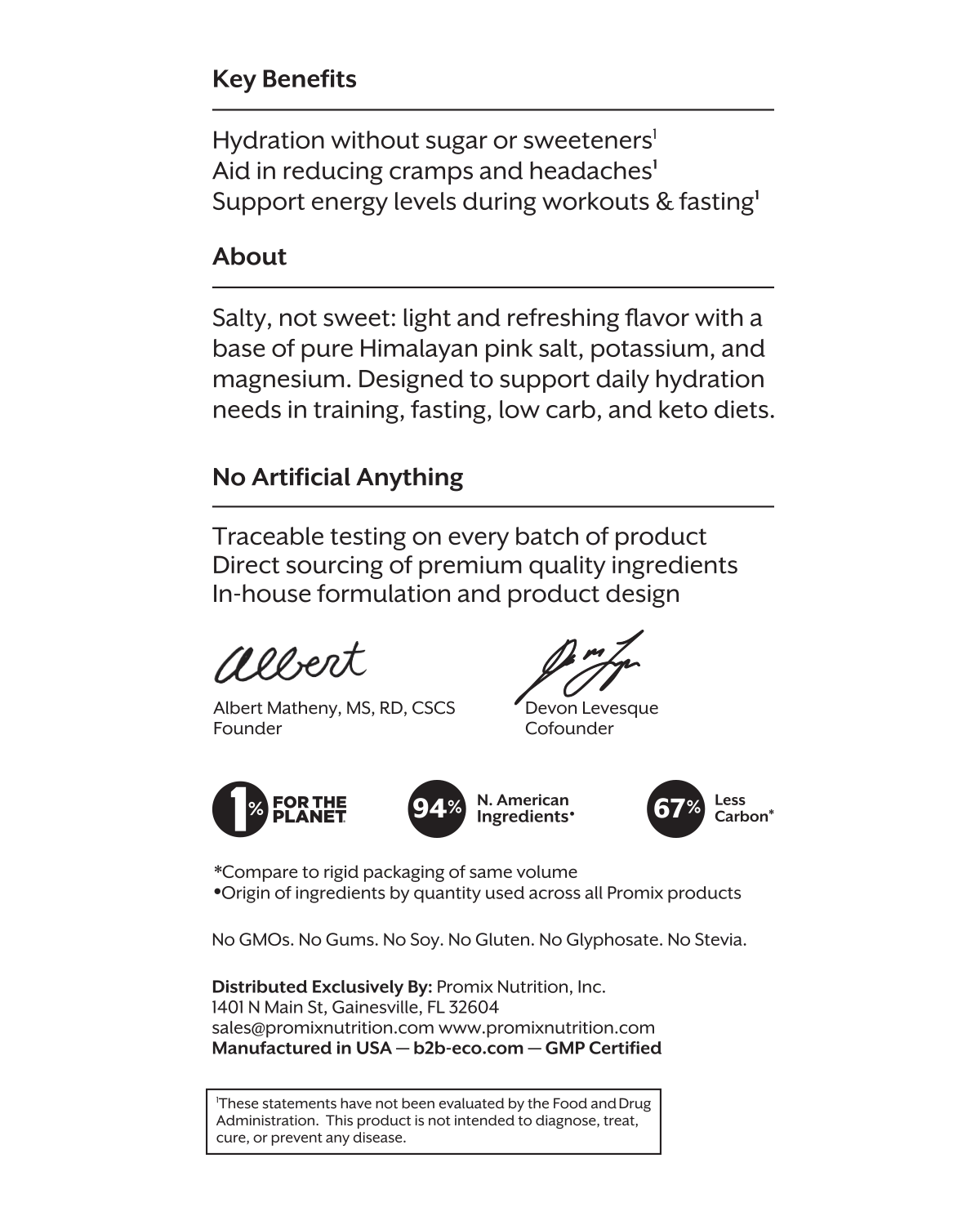 Promix - Wholesale Drink Mix - Lemon Lime Electrolyte Drink Mix4