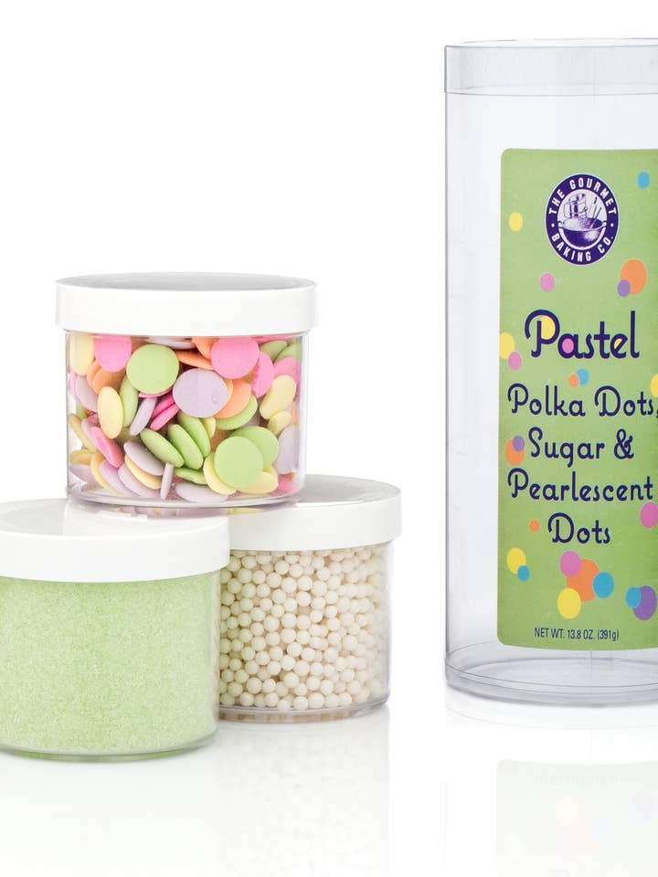 Set di zucchero impilato, 3 pezzi, 13,8 oz per la vendita all'ingrosso da parte di Pepper Creek Farms