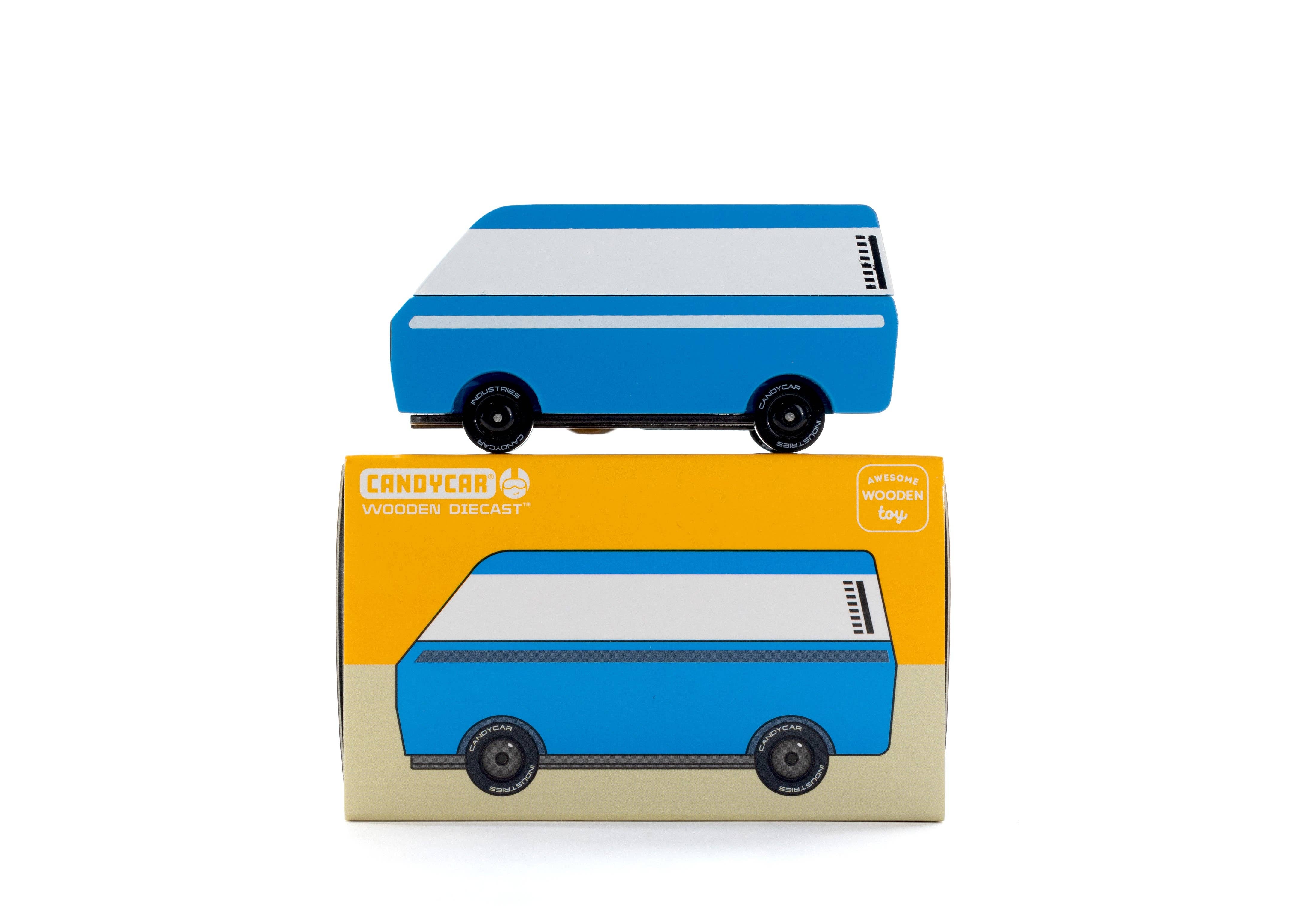 Candylab Toys - Wholesale Toy Car/Truck - Kids - VW Blue Van Diesel3