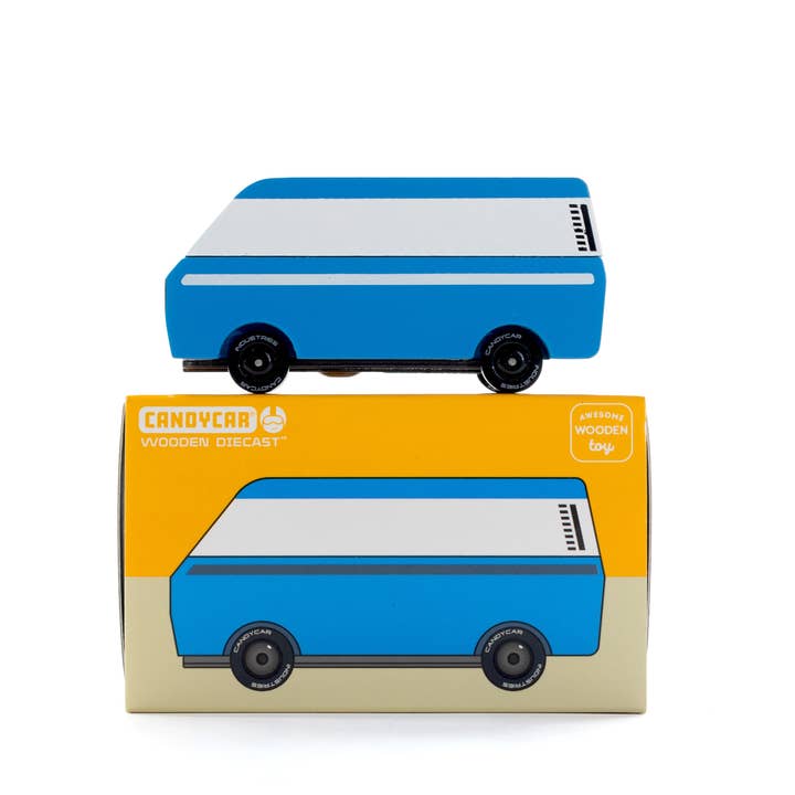 Candylab Toys - Wholesale Toy Car/Truck - Kids - VW Blue Van Diesel3