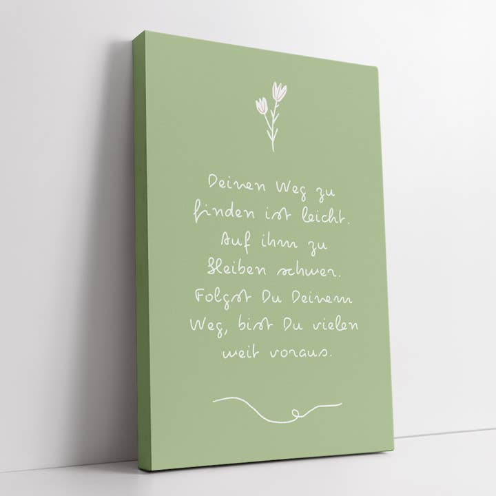 Es fácil encontrar el camino, es difícil permanecer en él... vegetación para venta al por mayor de TheMotivation