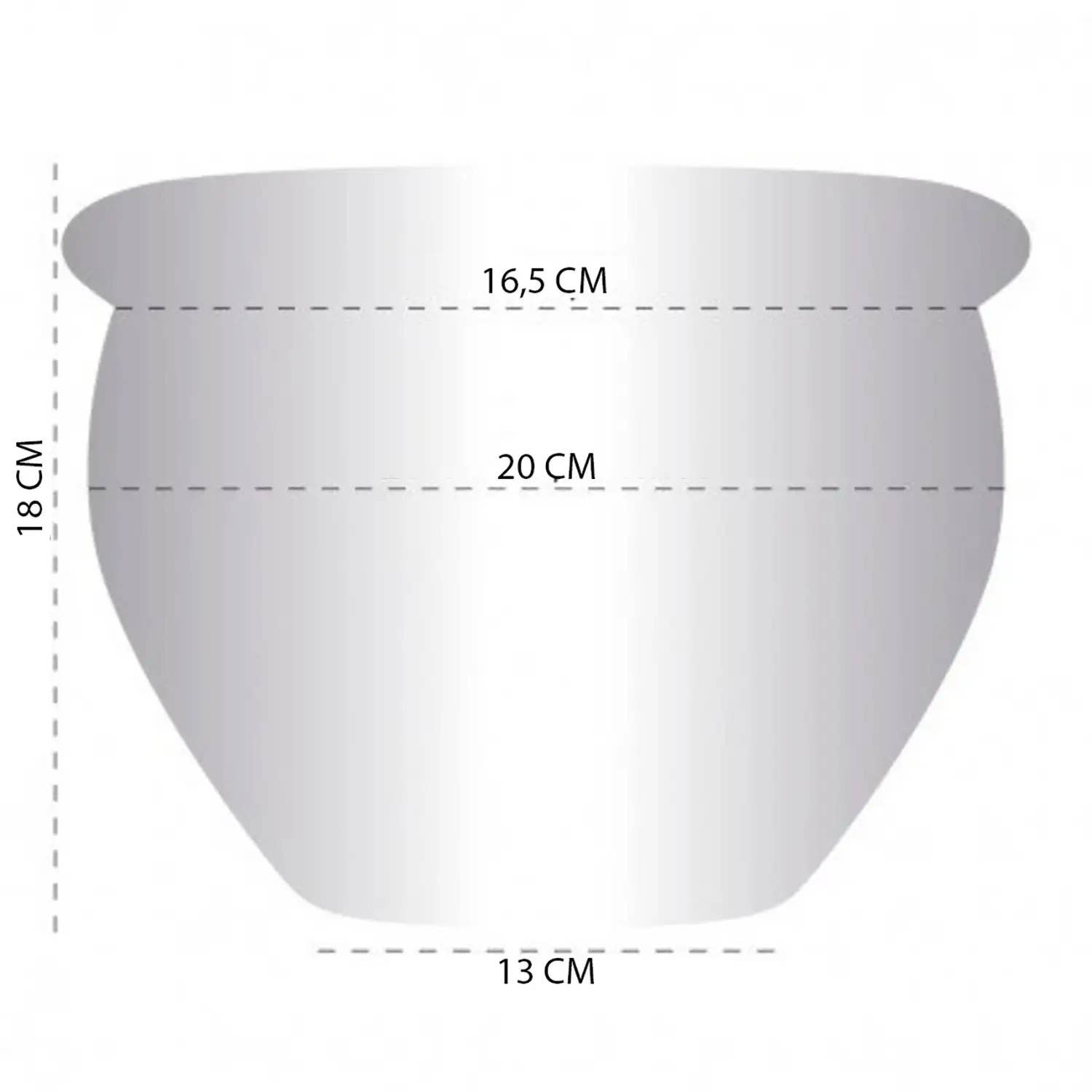 Etnico del Mondo - Wholesale Plant Pot - Berber Ceramic Cachepot Vase - Tunisian Craft #25