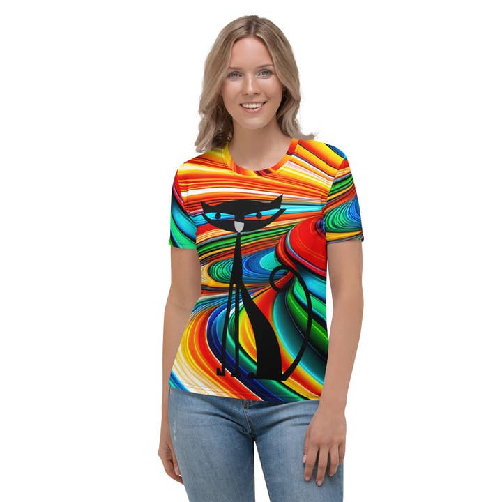 Me Me Meow Women's T-shirt for wholesale by 4legz