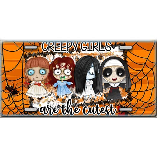 Las chicas espeluznantes son las placas más lindas para venta al por mayor de Make It Yours