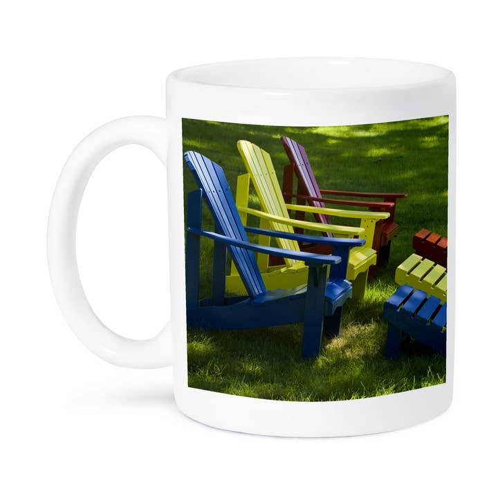 3dRose - Wholesale Coffee mug - 3dRose, Maine. Adirondack chairs, Mount Desert Island - US20 BTH0005 - Brenda Tharp, Mug8