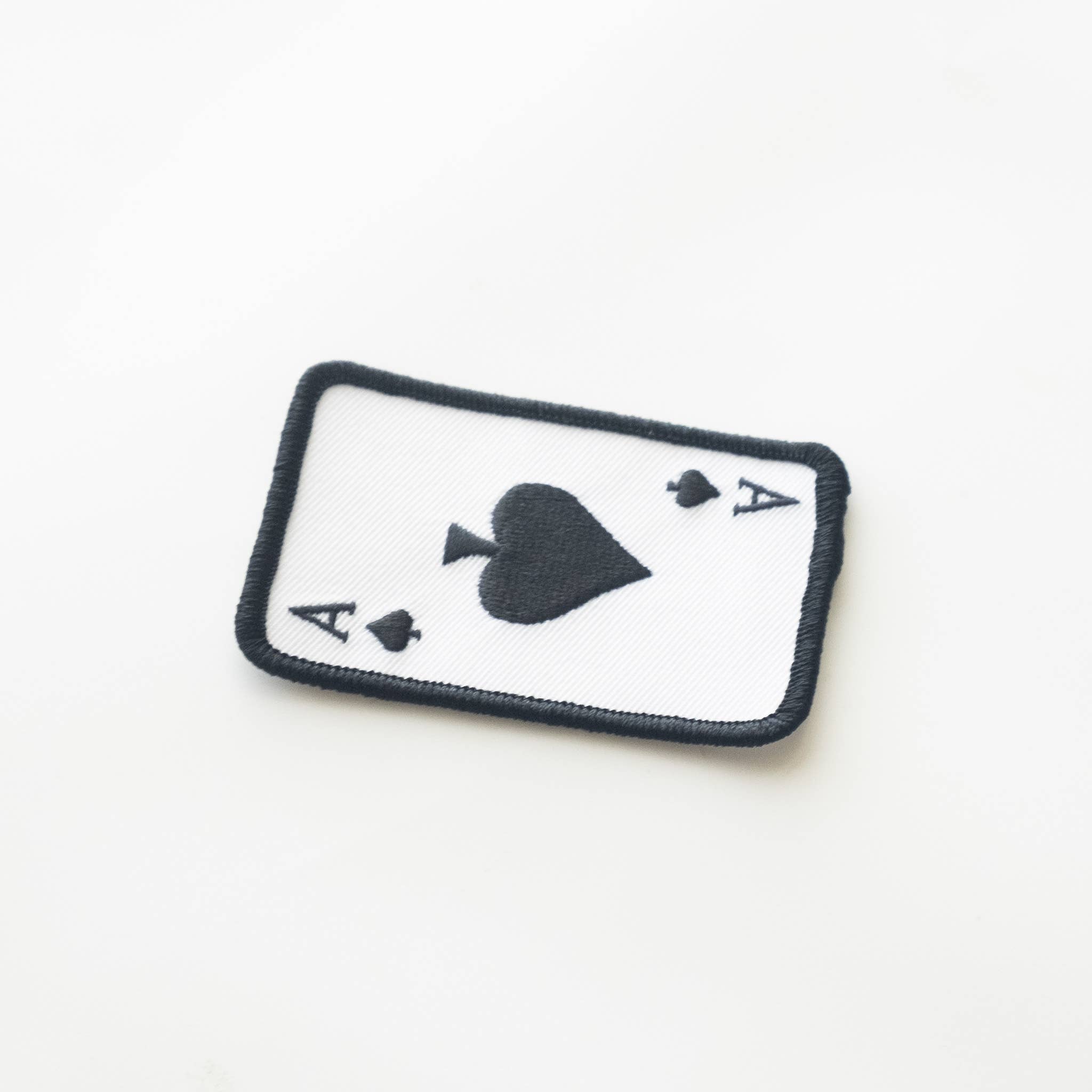 Union Made - Wholesale Patch - Ace of Spades Embroidered Iron on Patch3