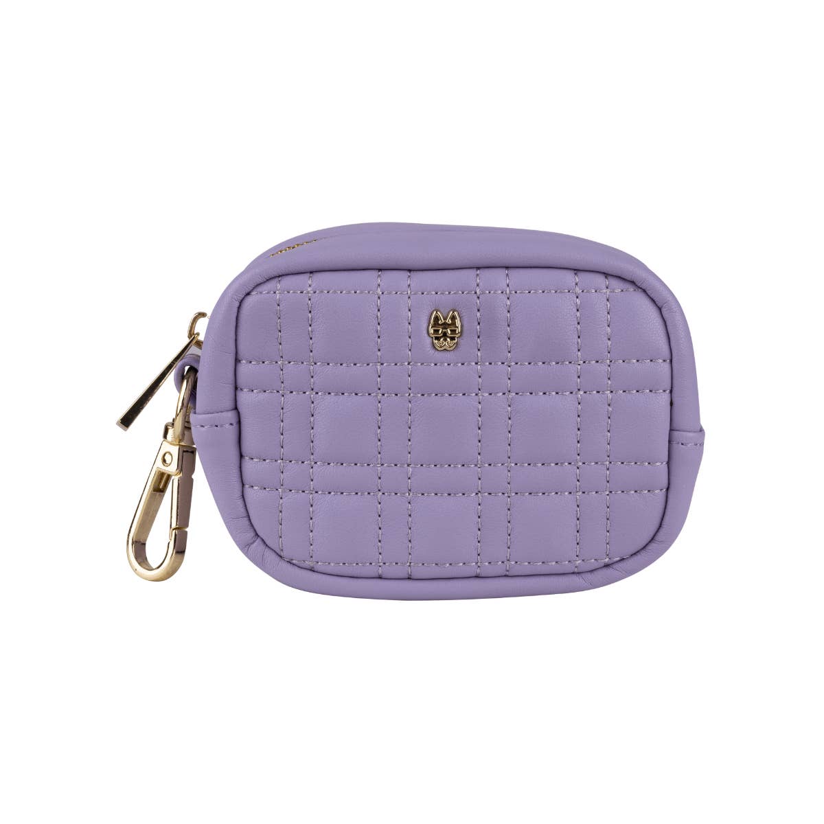 Pink Papyrus | Premium, Durable, & Stylish Dog Products ā wholesale Pet poo bag dispenser ā Ava Lilac Vegan Leather Poop Bag Dispenser And Treat Pouch