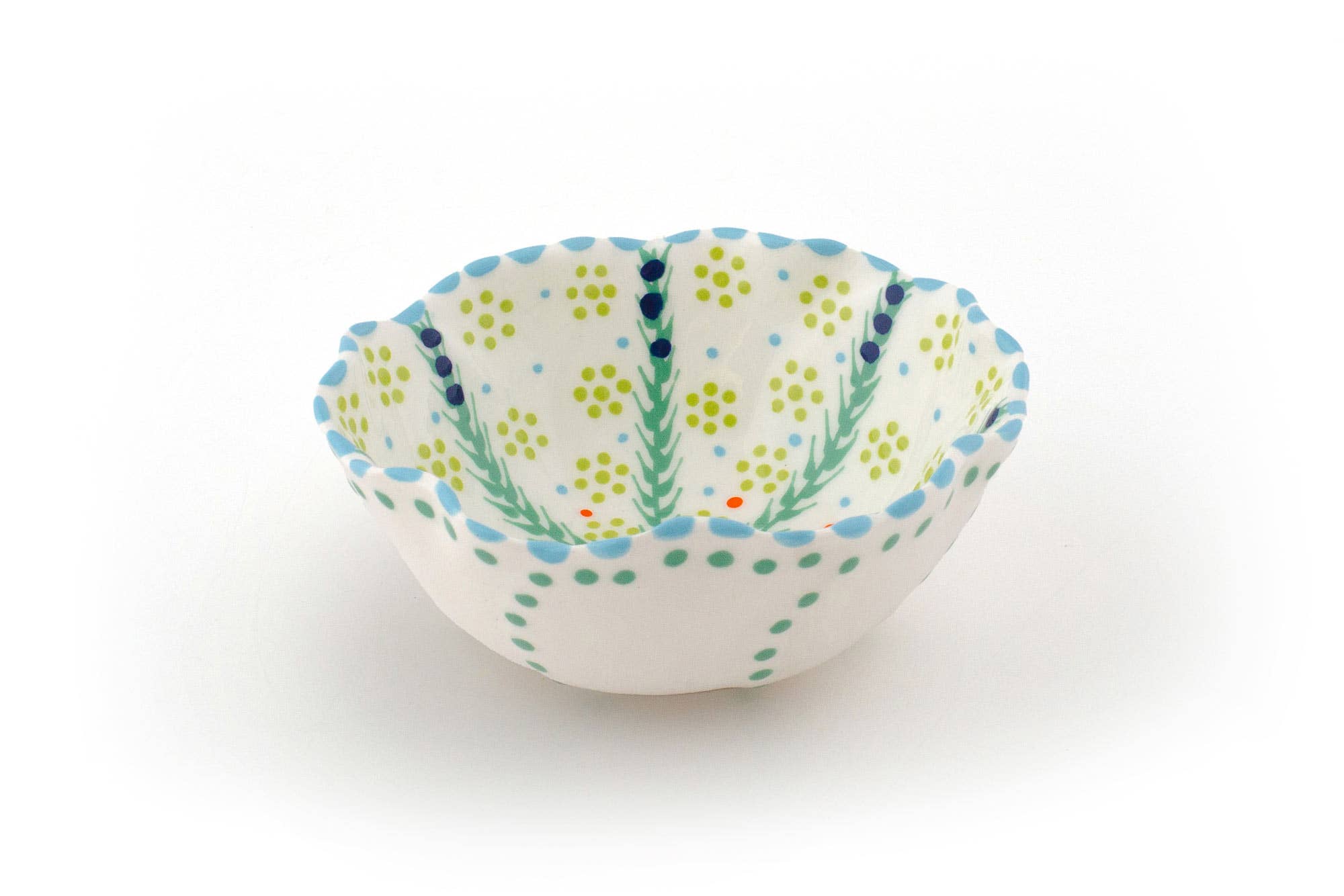 Thumbprint Artifacts - Wholesale Ramekin - Ceramic Poppy Ramekin4