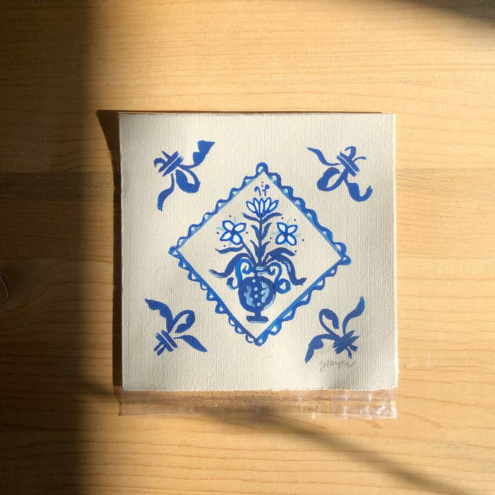 Grayce Wylder Creative Co - Wholesale Painting/Drawing - Unframed Original Gouache Painting4