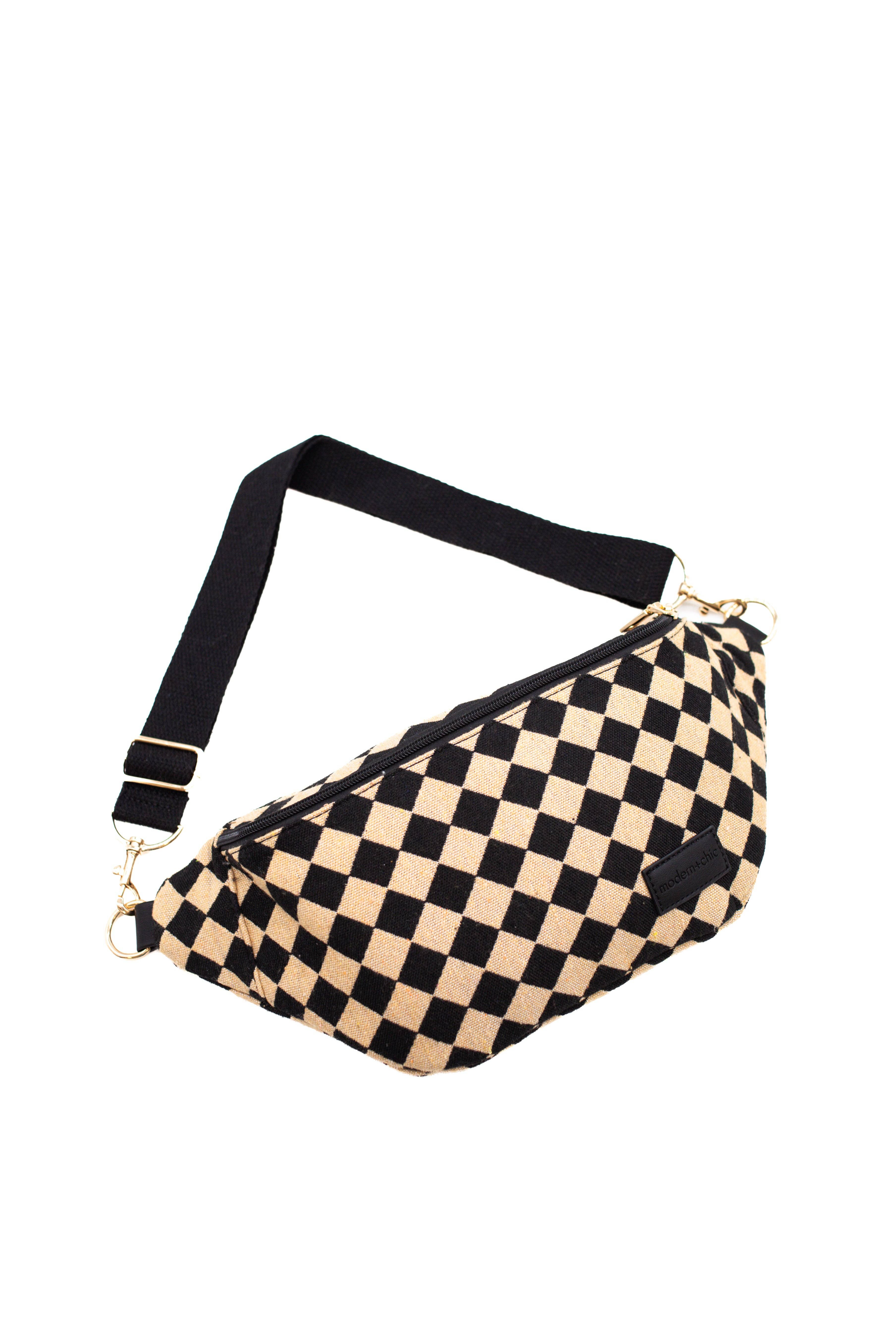 modern and chic - Wholesale Belt Bag - Women's - Avril Patterned Oversized Belt Bag7
