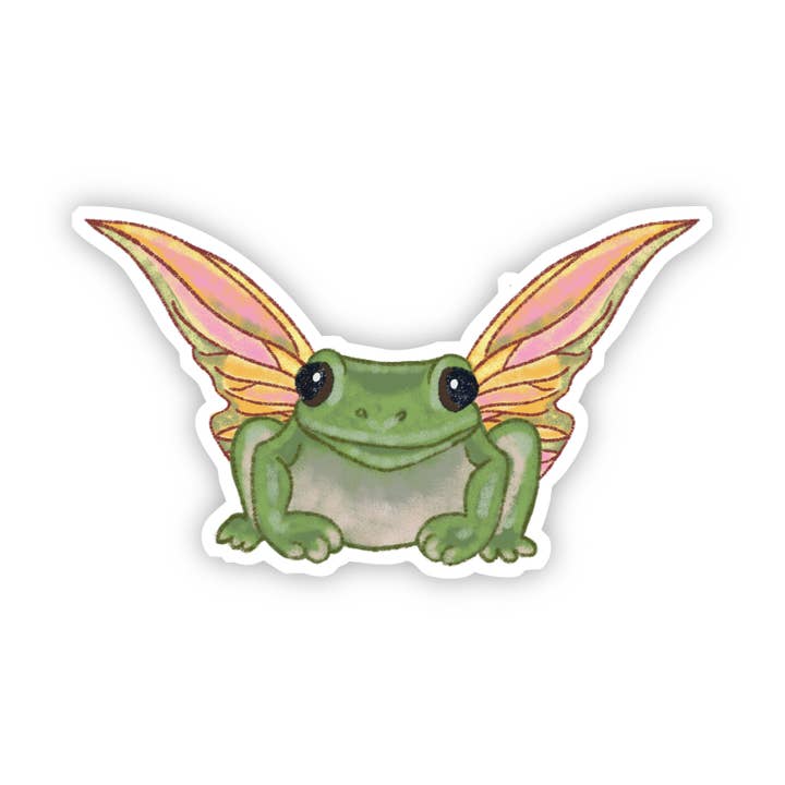 Big Moods - Wholesale Sticker - Frog With Wings Sticker