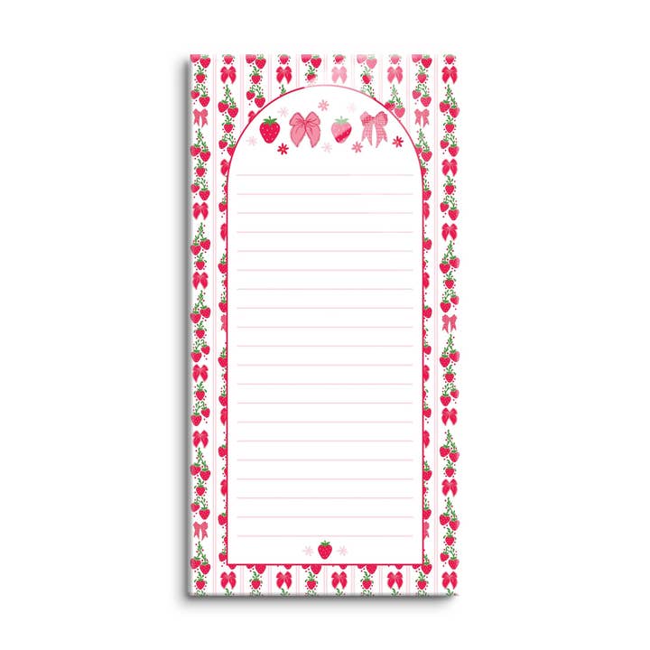 8x16 Glass Dry Erase-Strawberry Parlor for wholesale by Clairmont & Co