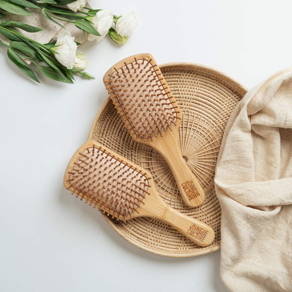 Jungle Culture - Wholesale Hair Brush/Comb - Bamboo Hairbrush | Sustainable Wooden Hair Brushes5