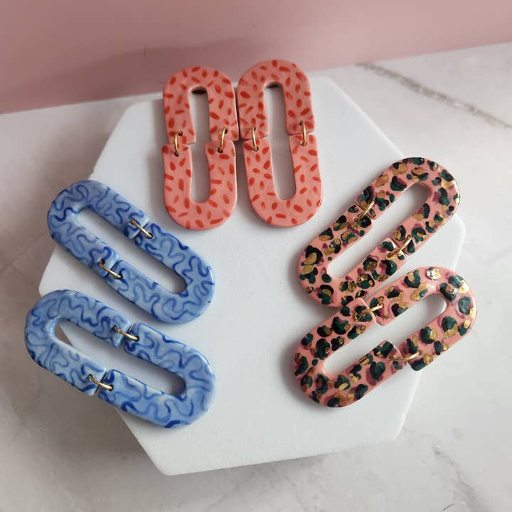 Double arch earrings for wholesale by Crown & Heart