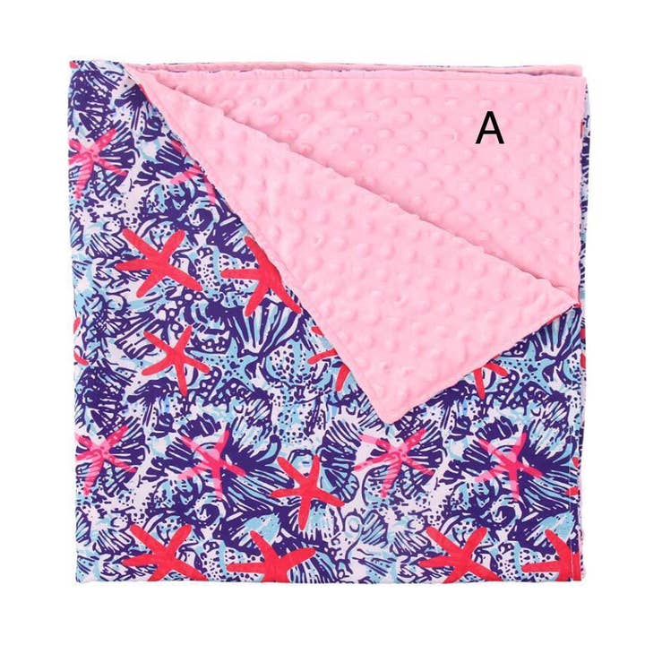 PLT Wholesale – Engroshandel Sengetæppe - Børn og baby – Lilly Minky Tæppe0