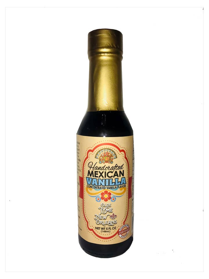 Nutty Mexican Vanilla - 5 fl oz. for wholesale by Sean Rivera,LLC / dba Olde Tyme New Orleans