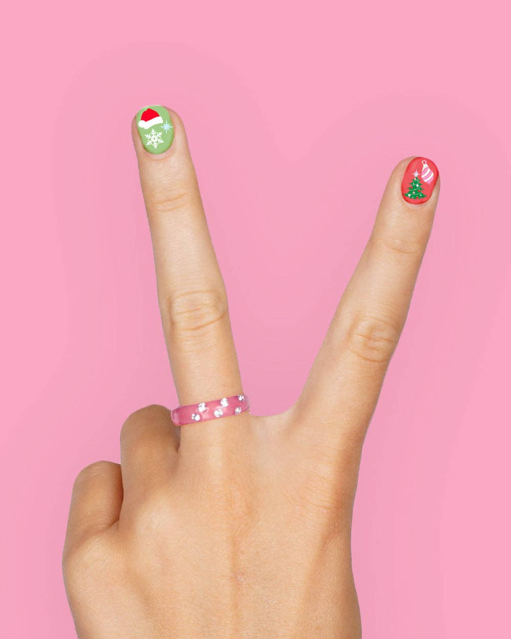 xo, Fetti - Wholesale Nail Art/Decal - Santa Baby Nail Stickers - 744 adhesive, Christmas Xmas5