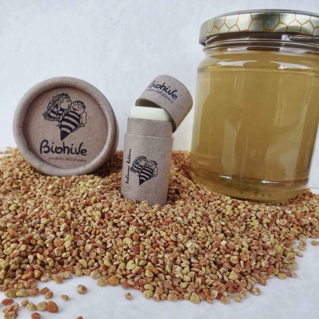 Biohive - Vendita all'ingrosso Burro di cacao - Balsamo labbra 100% Naturale con miele di castagno7