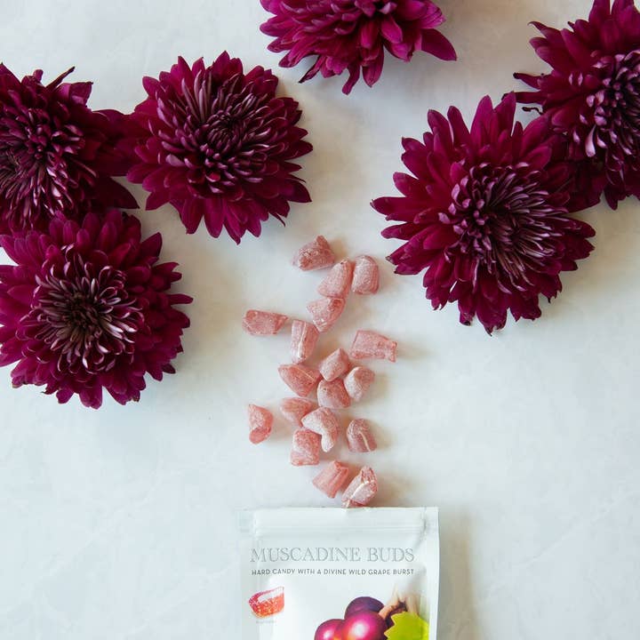 Butterfields Candy - Wholesale Hard Candy - Butterfields North Carolina Muscadine Buds 7 oz3
