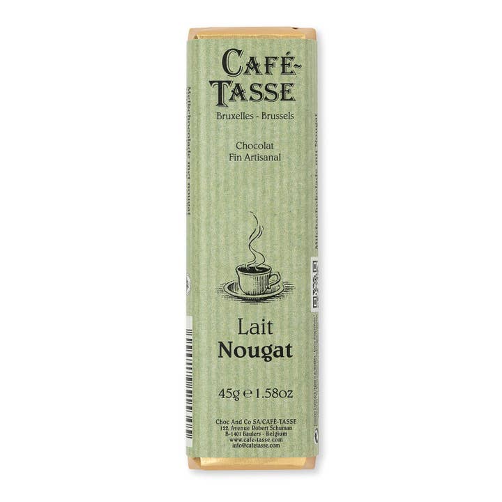 Café-Tasse - Wholesale Chocolate - Nougat milk (stick, per 15)1