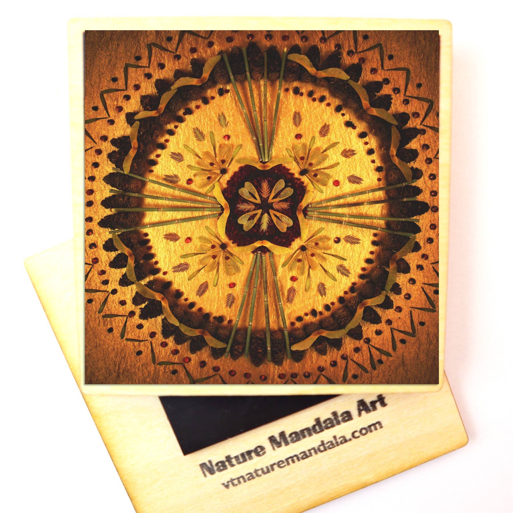Nature Mandala Art - Wholesale Magnet - Nature / Flower Mandala Magnets :: 10 Designs12