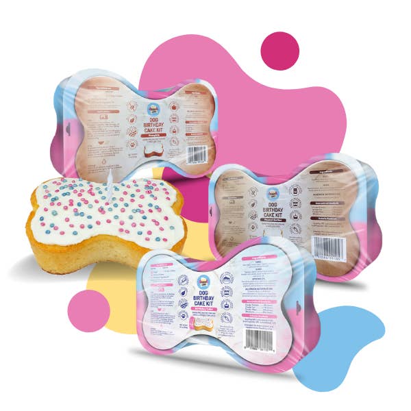 Puppy Cake LLC - Wholesale Pet Treats - Dog - Dog Birthday Cake Kit