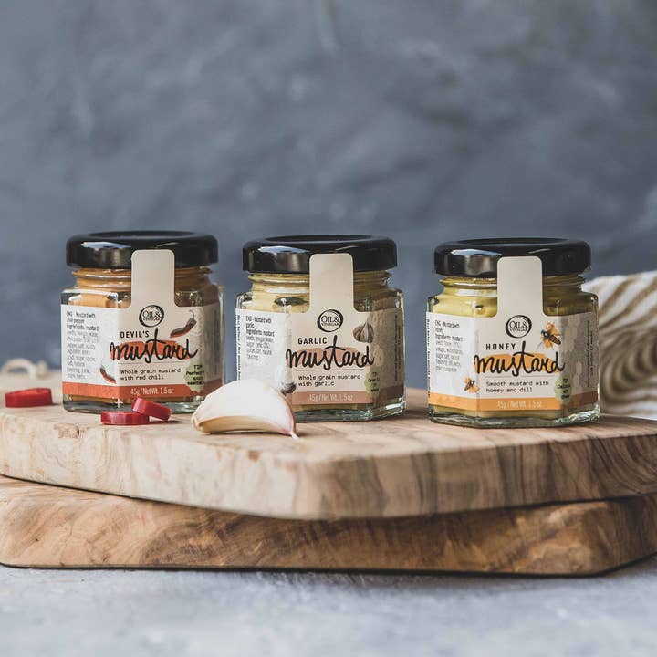 Oil & Vinegar - Vente Moutarde - Moutarde Trio 135g/4,8 oz0