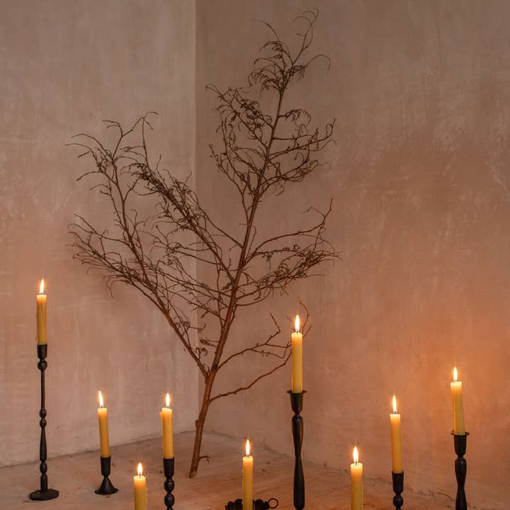Bohemia Design - Wholesale Candle Holder - Large Black Candle Holder, Austen