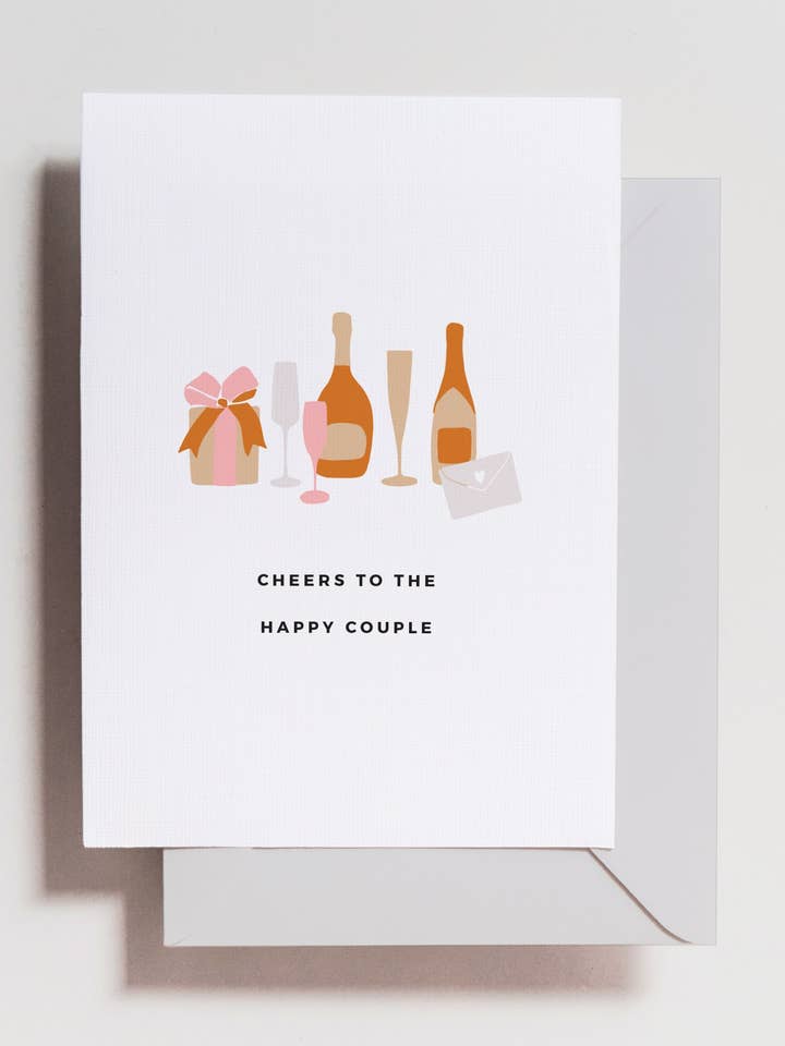 Cheers Bride Karte für den Großhandel von Haven Print Co.