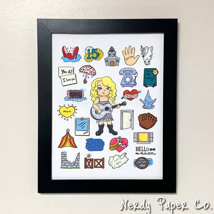 Fearless | Art Print for wholesale by NERDY PAPER CO.