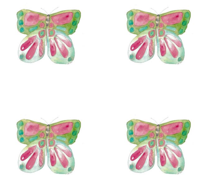 Elle Bee Art Studio - Wholesale Sticker - Butterfly sticker set of 161