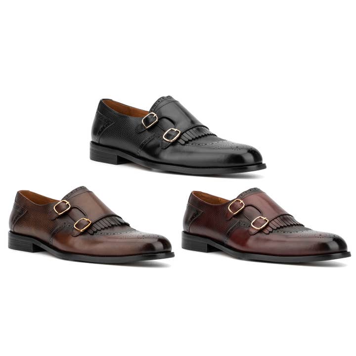 Vintage Foundry Company Robe Bolton Monk Strap pour hommes pour la vente par S3 Holding