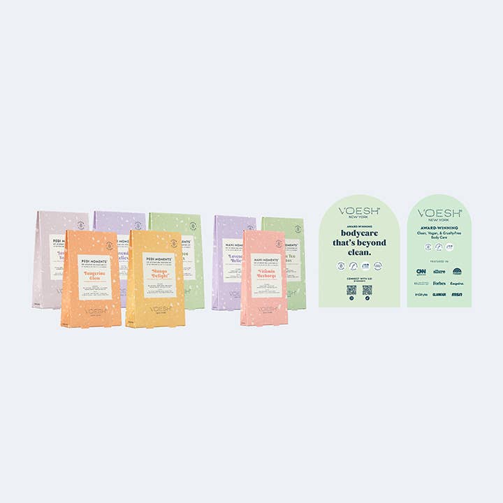 *NEW* Retail Starter Bundle: Mani/Pedi Moments for wholesale by VOESH New York