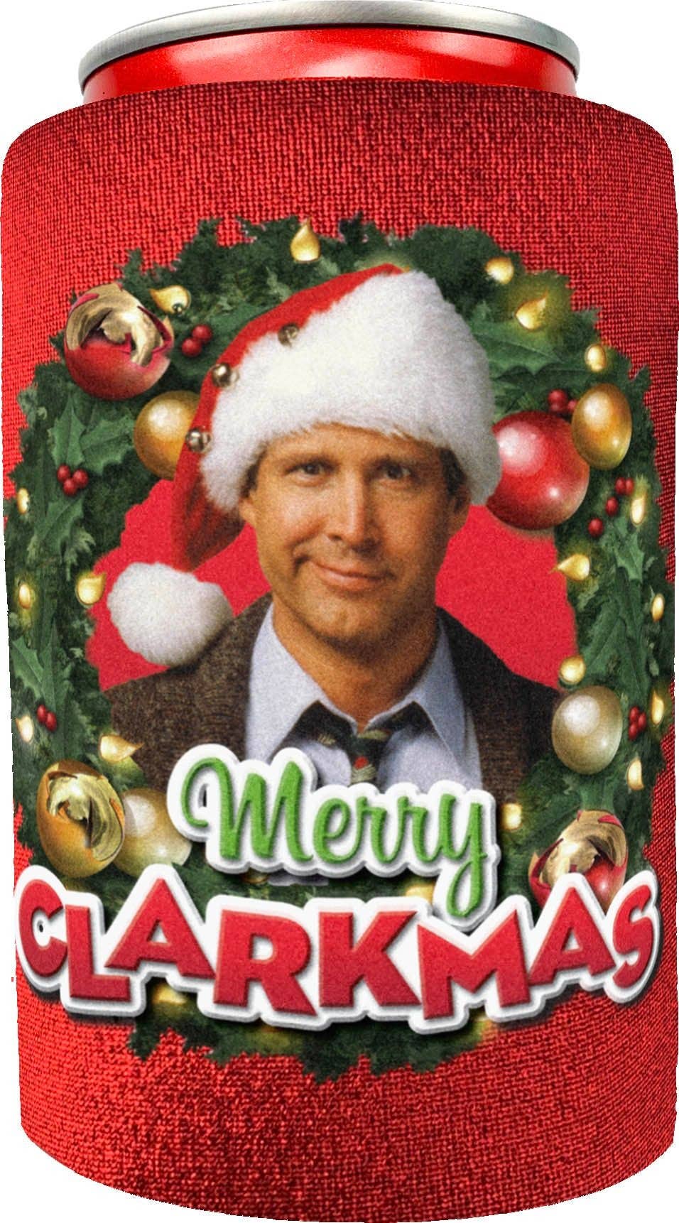 Spoontiques, Inc - Wholesale Drink Huggers & Koozies - Merry Clarkmas Can Cooler